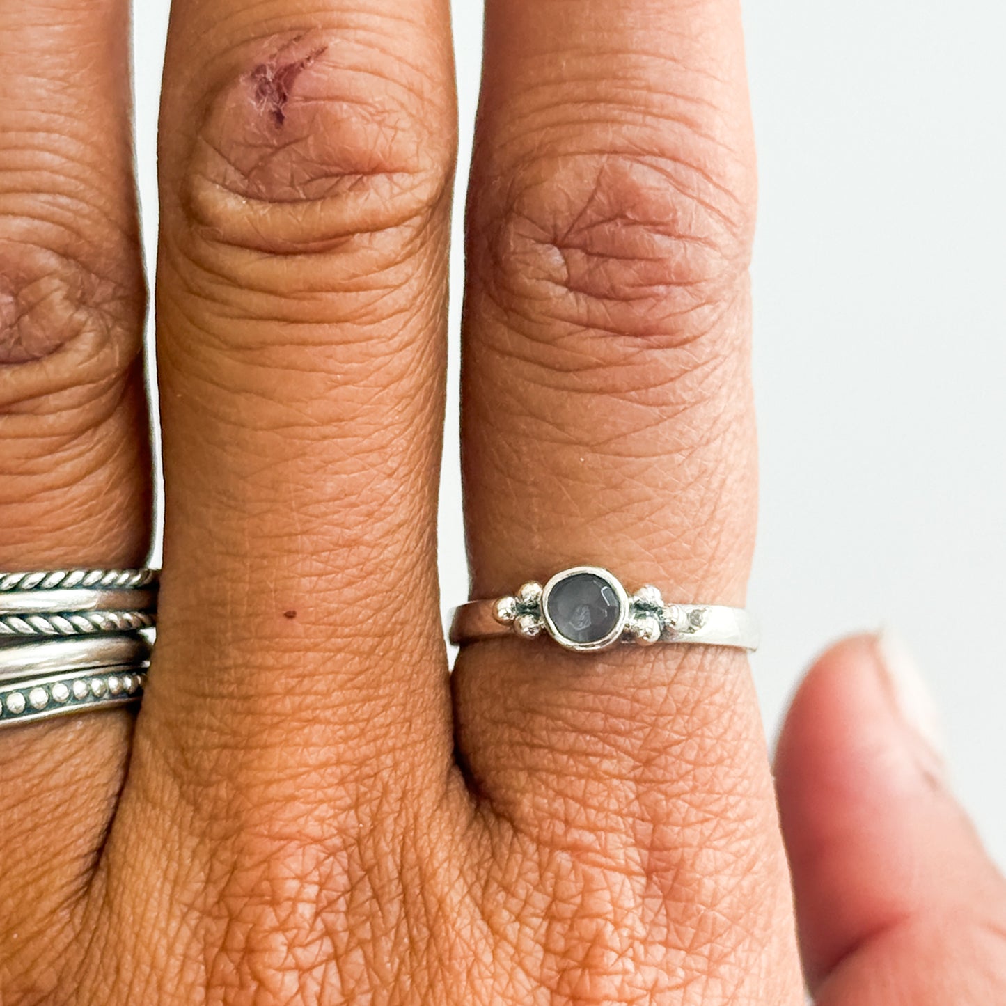 Luma Labradorite Ring