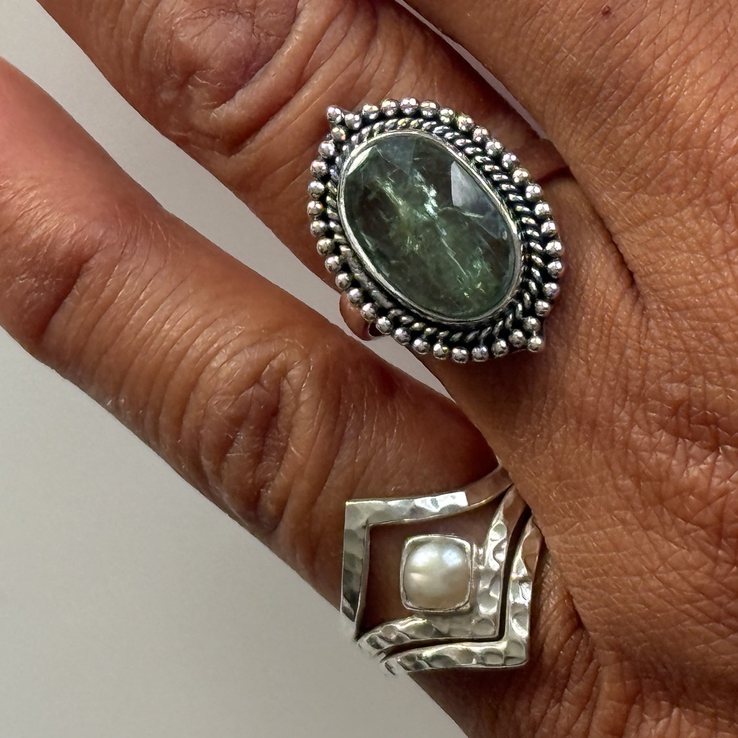Verdant Oval Ring