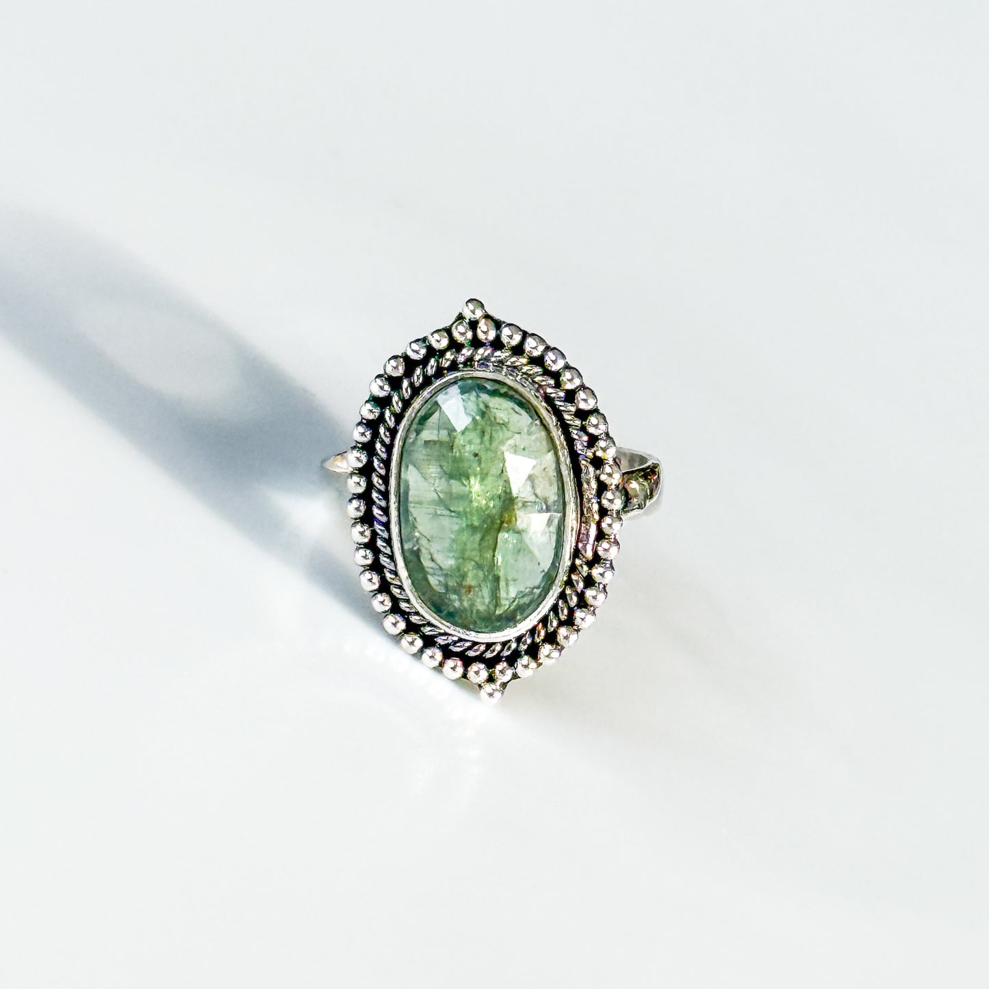 Verdant Oval Ring
