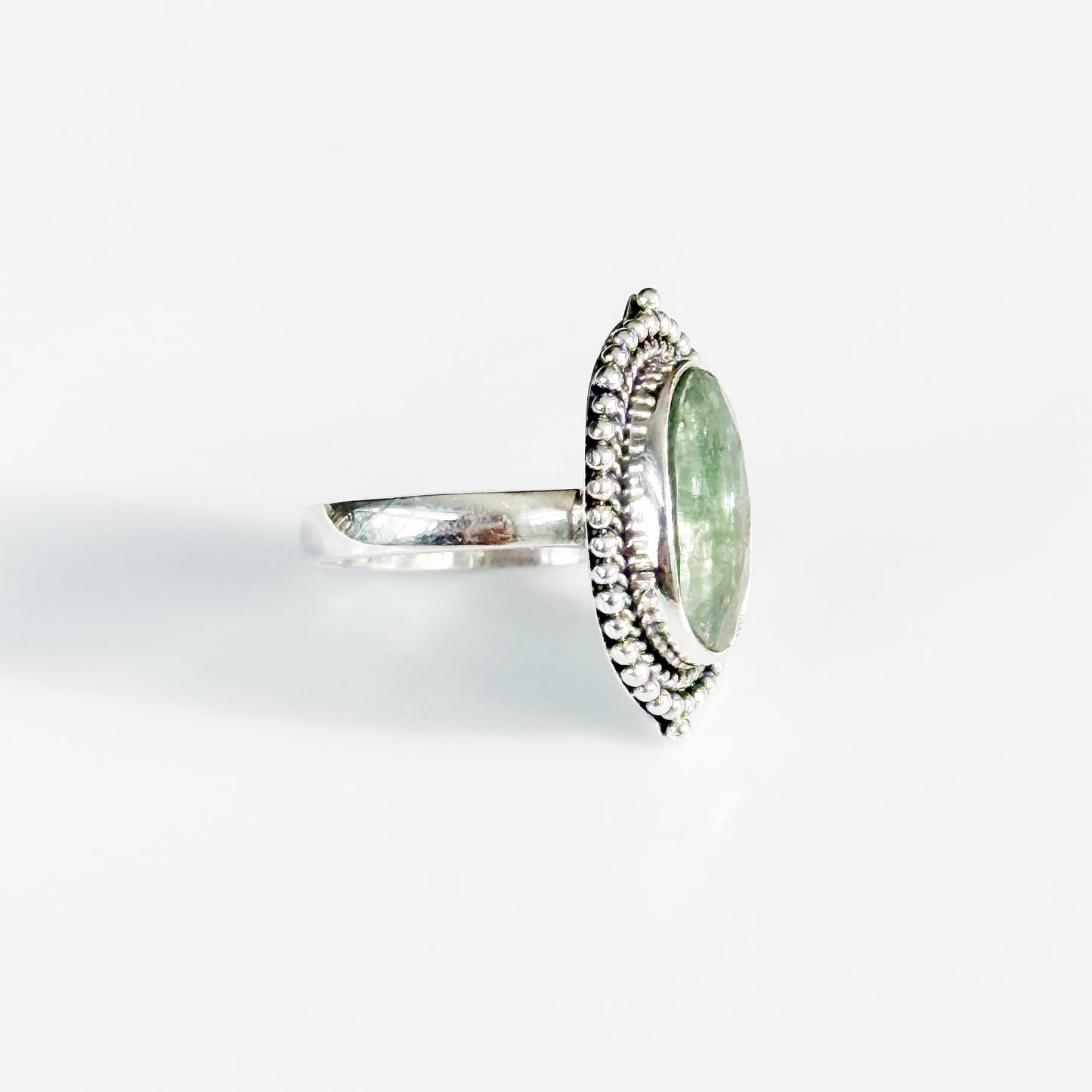 Verdant Oval Ring