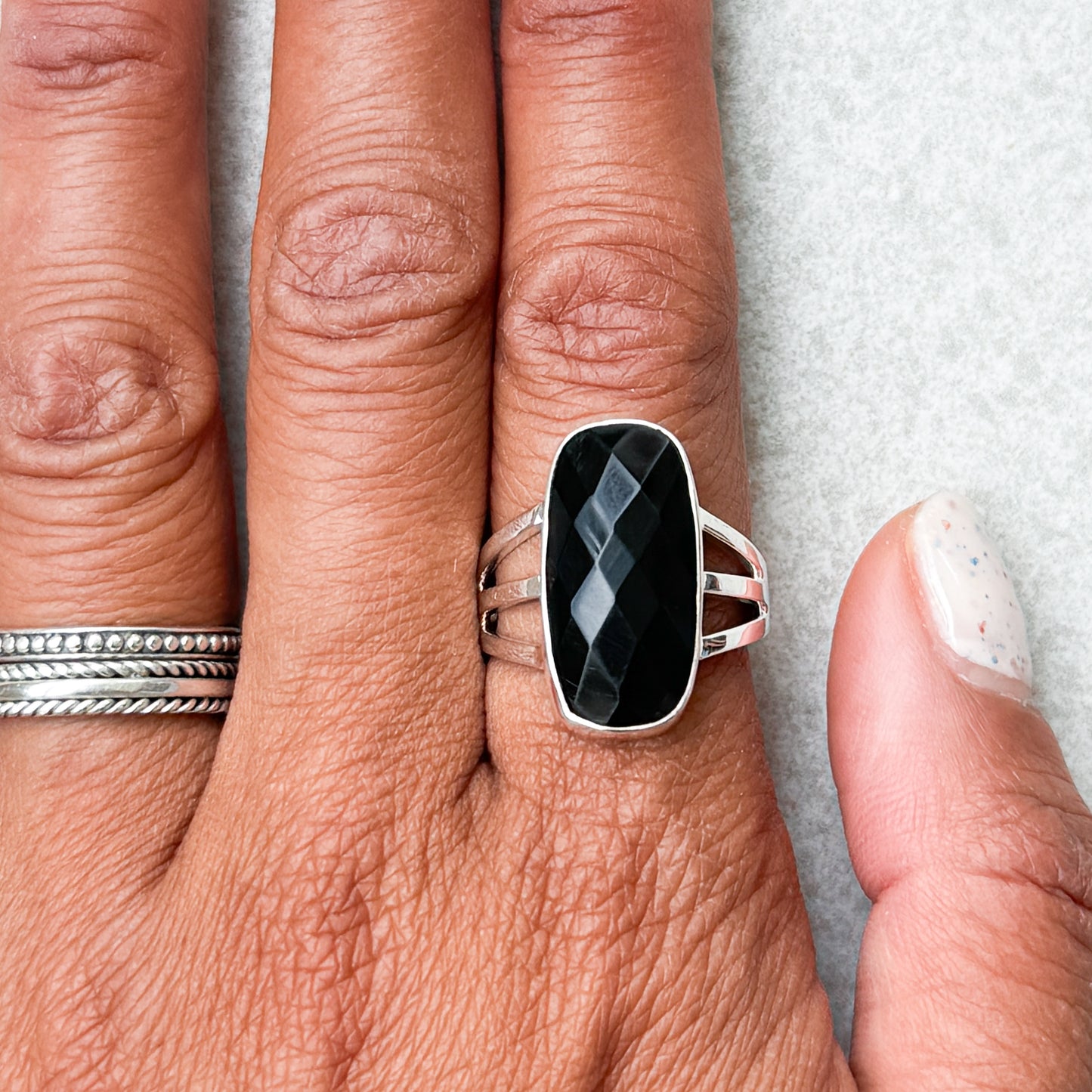 Black Onyx elongated