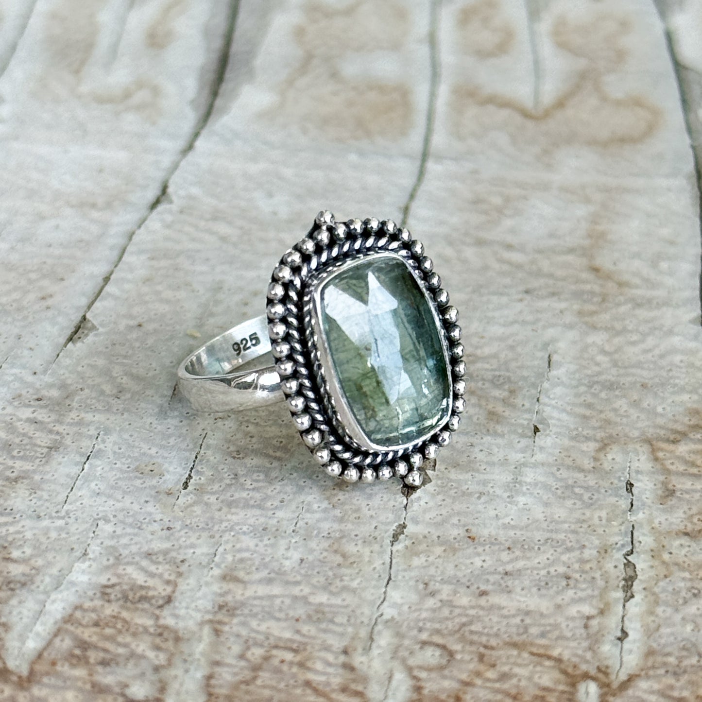 Verdant Kyanite Ring