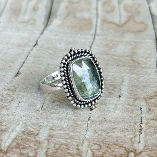 Verdant Kyanite Ring