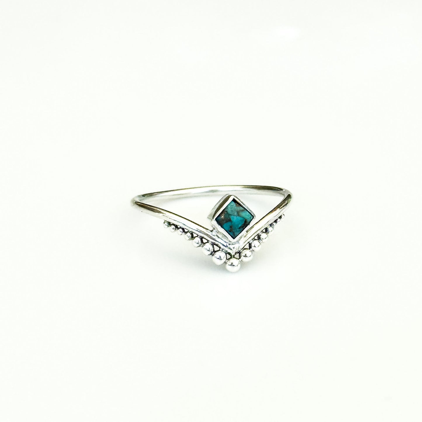 Mosaic Chevron Ring