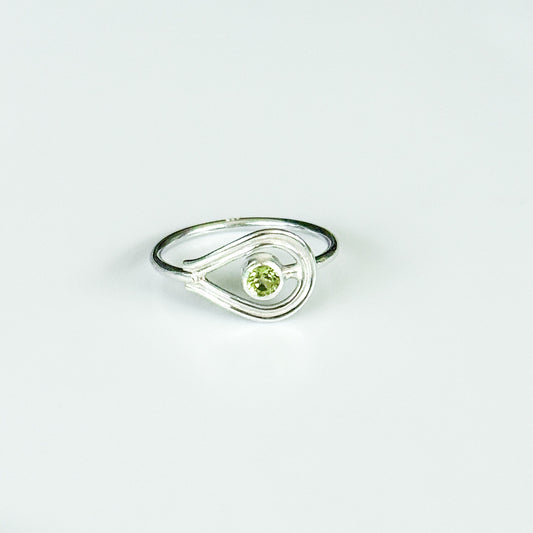 Peridot Dew Ring