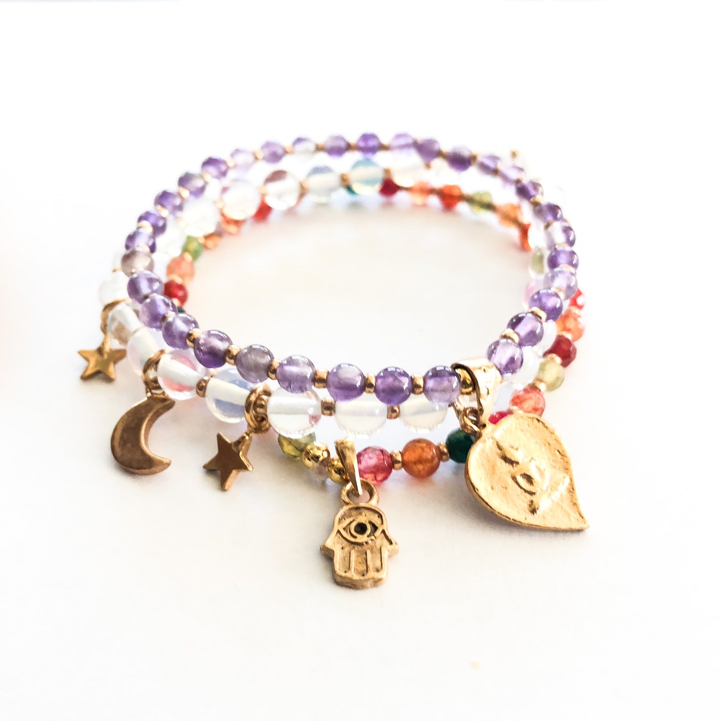 Live your Magic Bracelet Stack