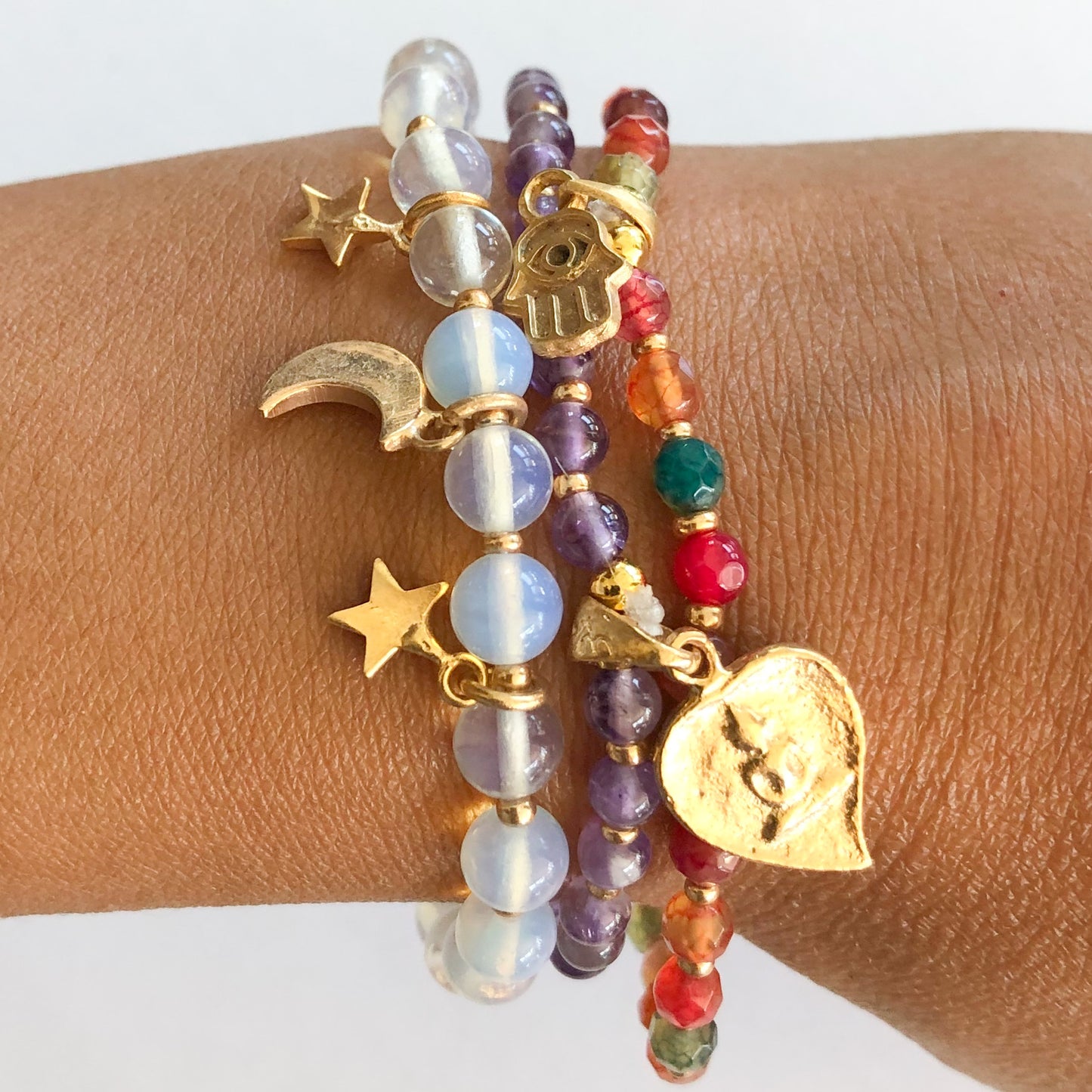 Live your Magic Bracelet Stack