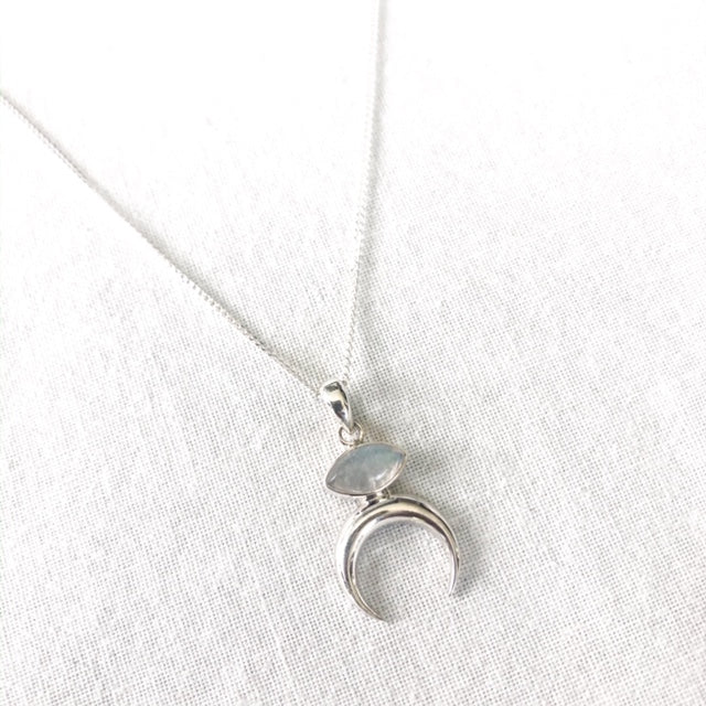 Love by the Moon Sterling Silver necklace